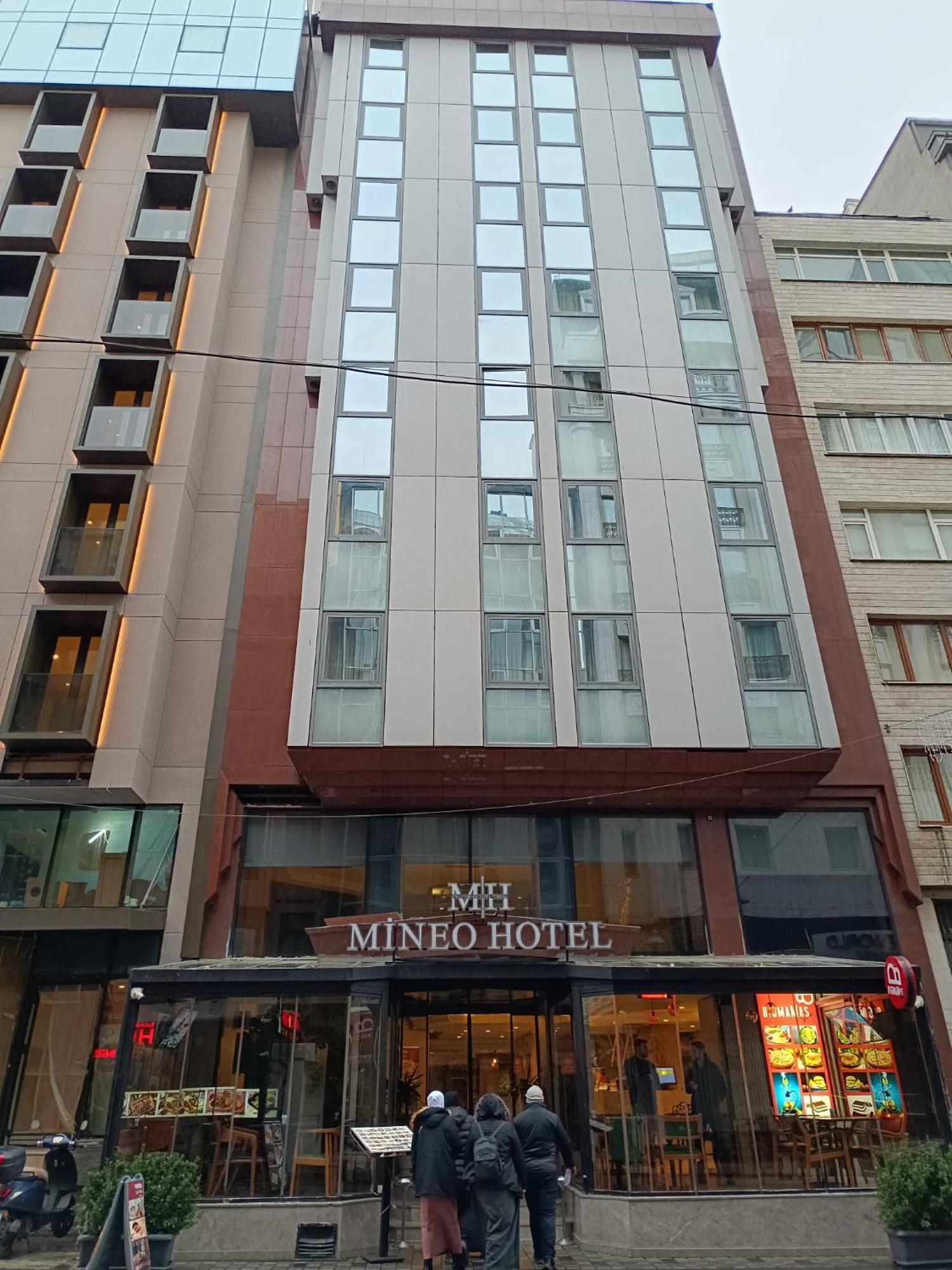 Mineo Hotel Taksim Стамбул Экстерьер фото